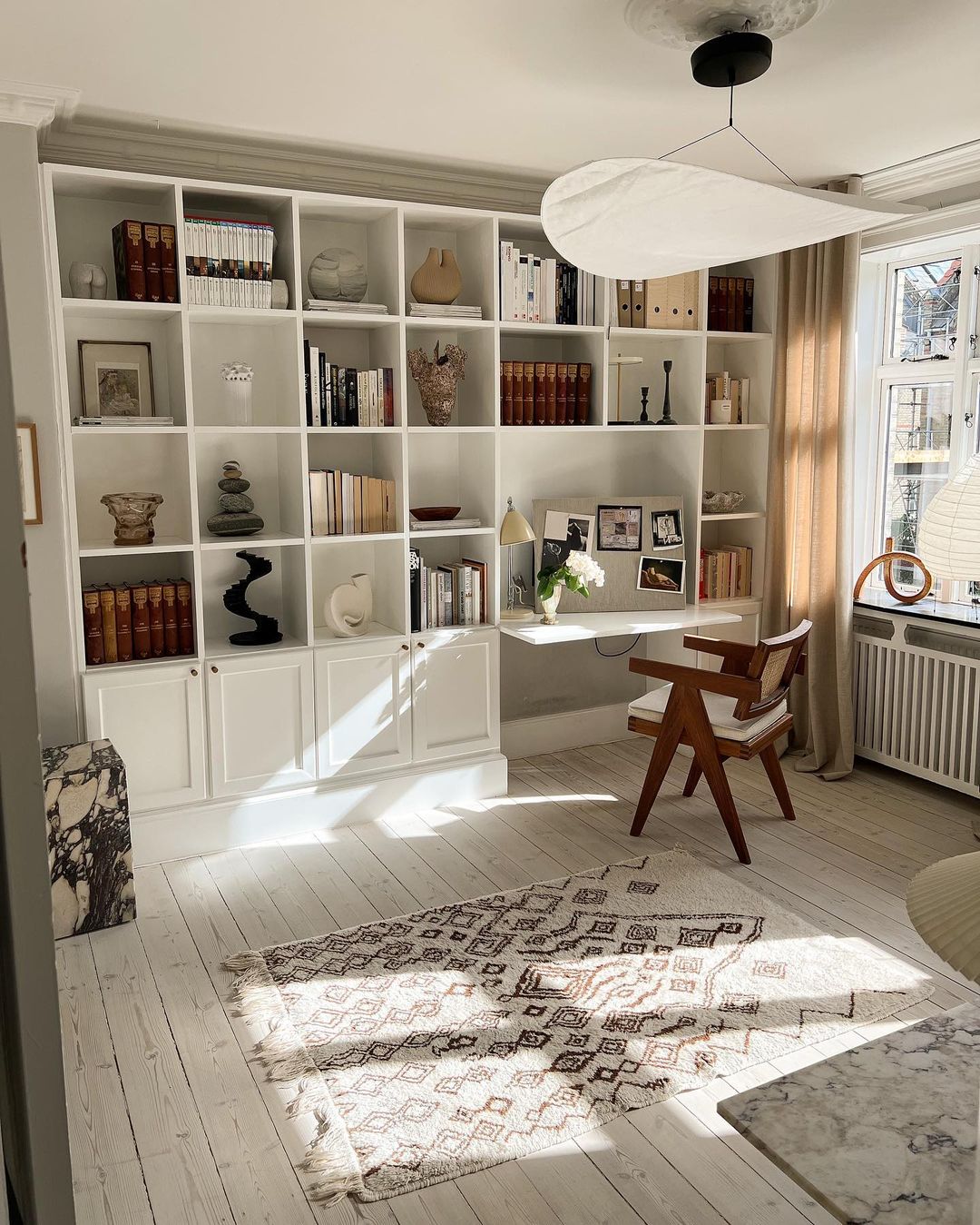 Sereca Hanglamp van Papier en Glasvezel
