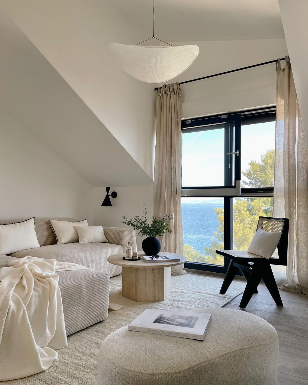 Sereca Hanglamp van Papier en Glasvezel