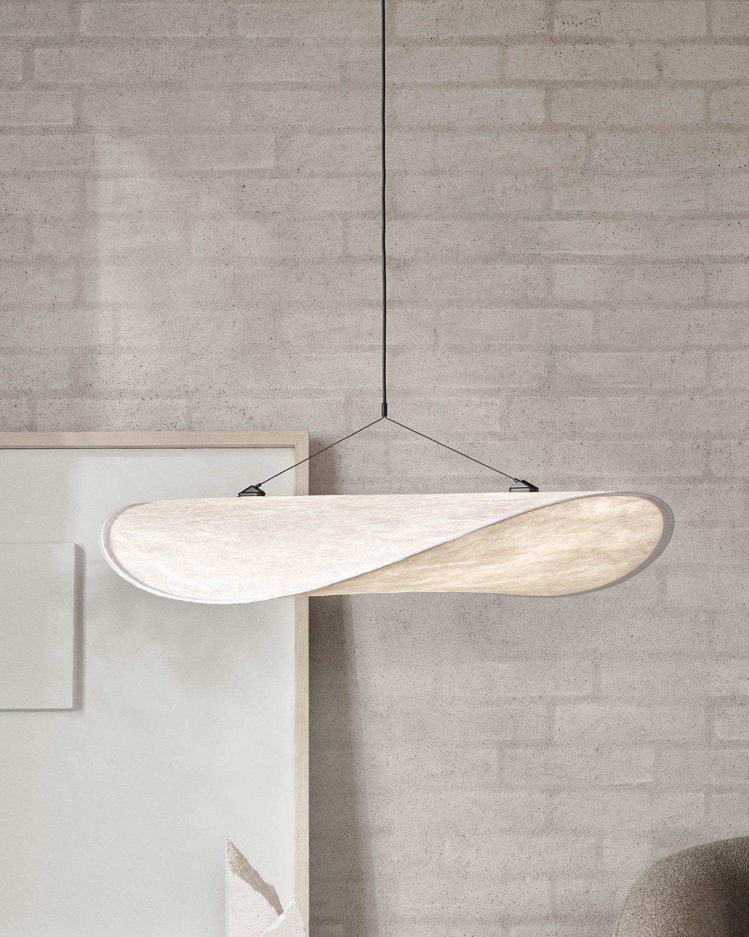 Sereca Hanglamp van Papier en Glasvezel