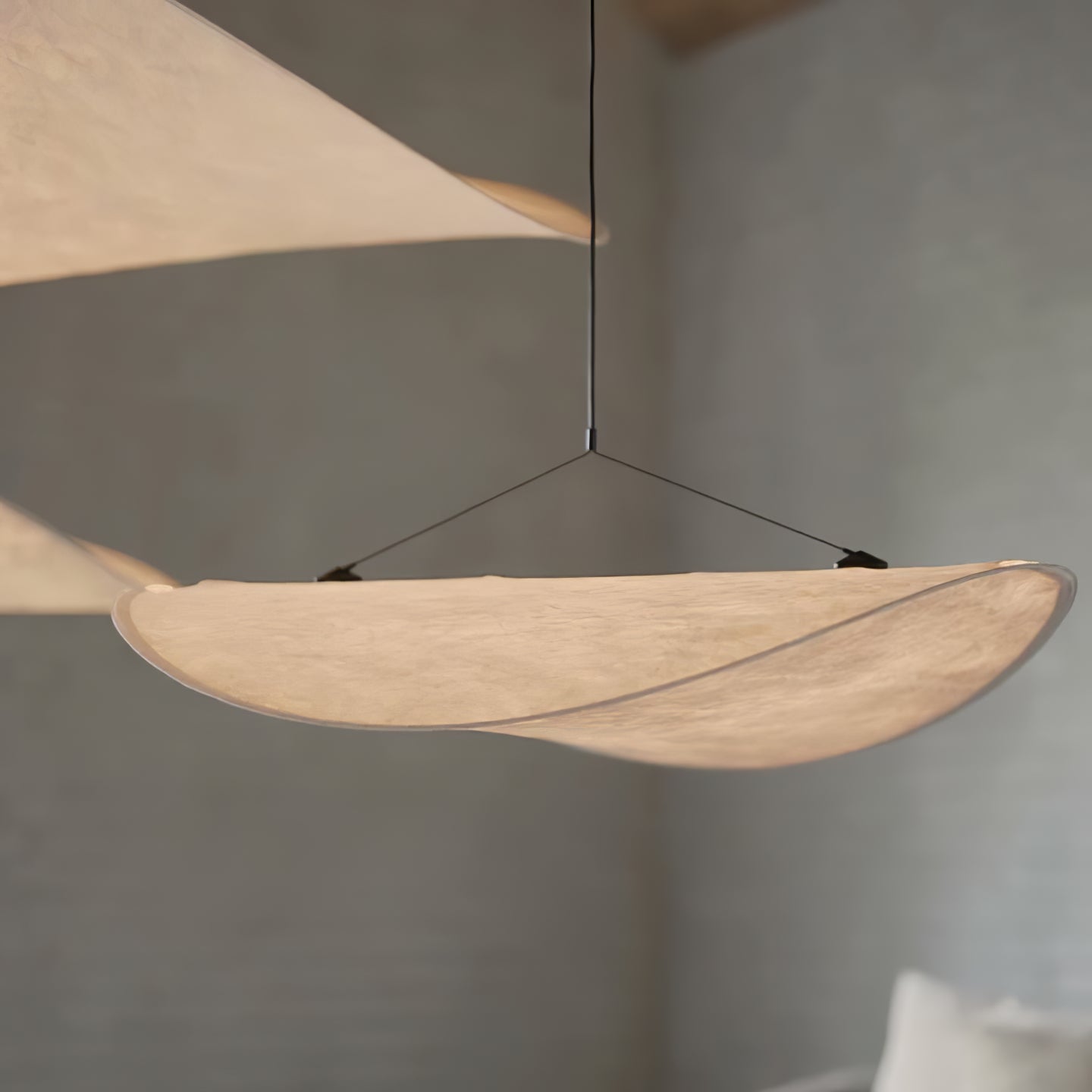 Sereca Hanglamp van Papier en Glasvezel