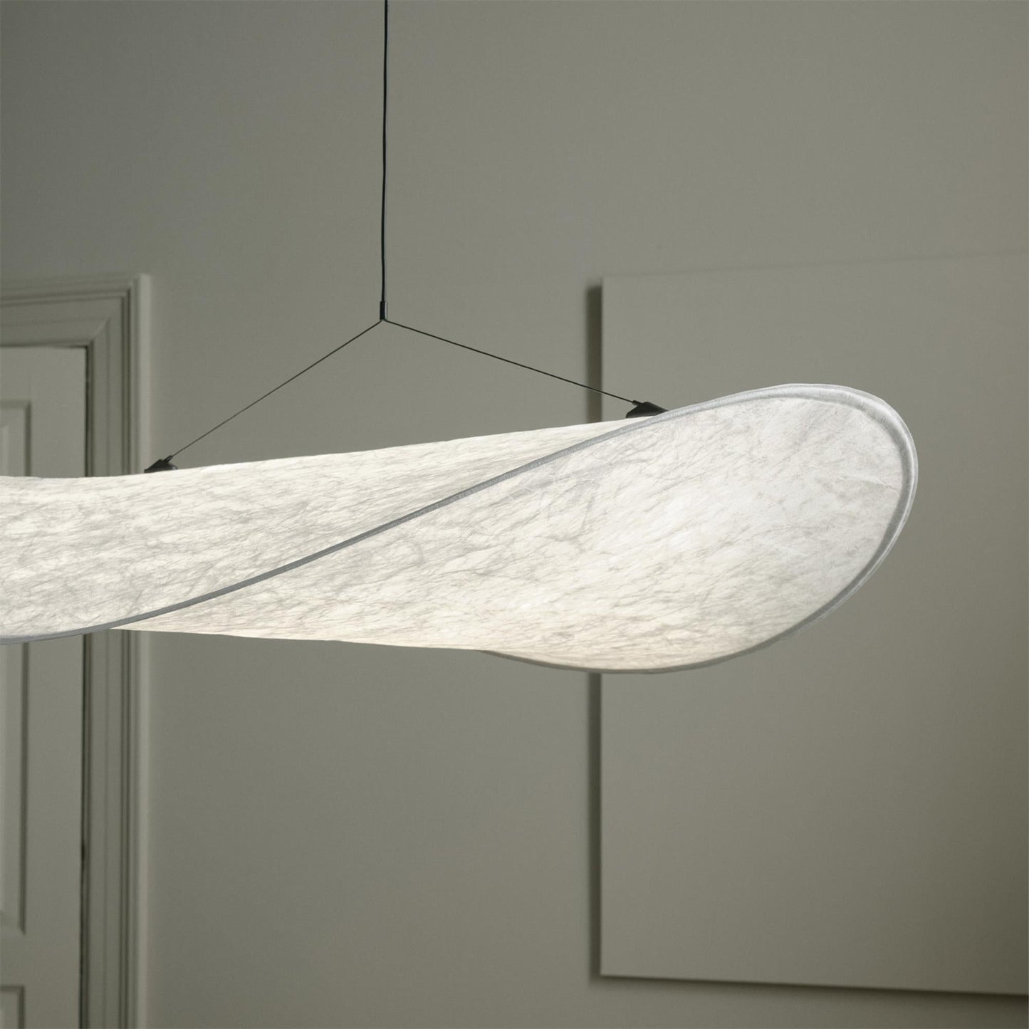 Sereca Hanglamp van Papier en Glasvezel