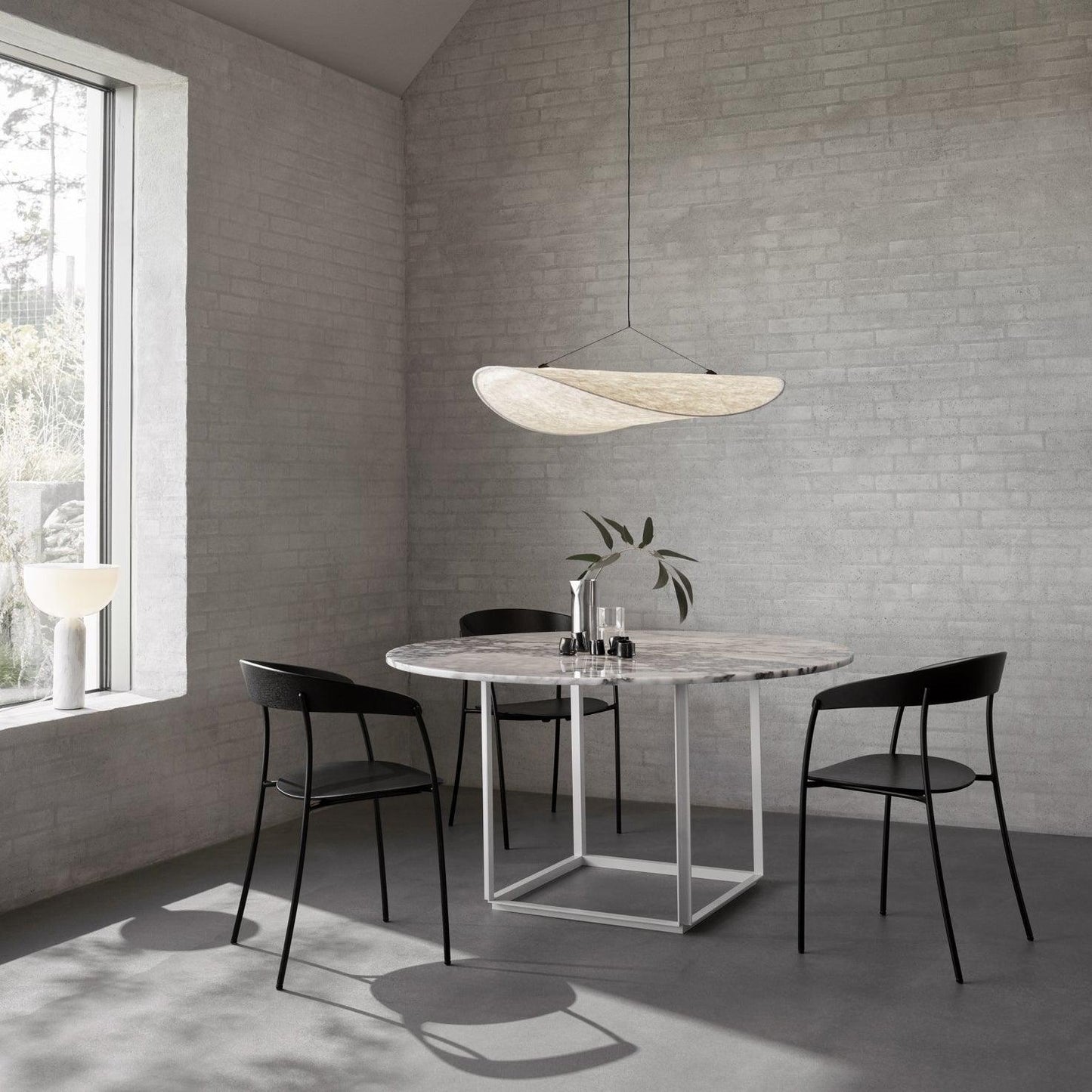 Sereca Hanglamp van Papier en Glasvezel