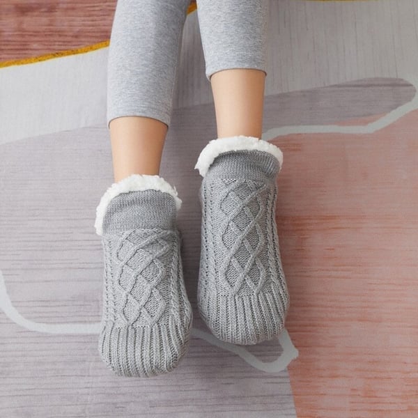 FluffySafe - Luxe Slippers met Antislip Zool