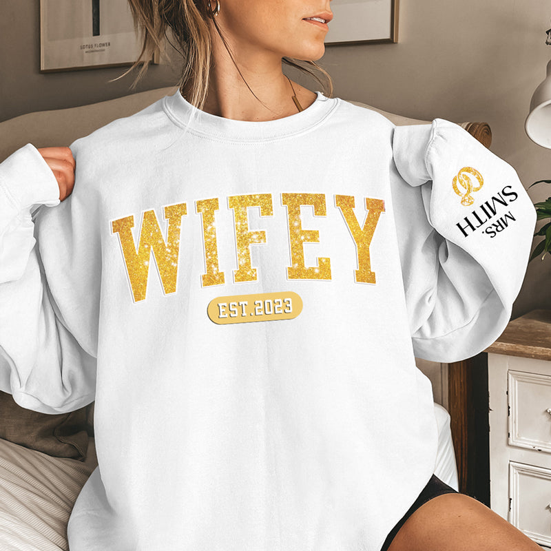 WifeEssence | Laat je vrouw elke keer glimlachen als ze het op maat gemaakte sweatshirt draagt