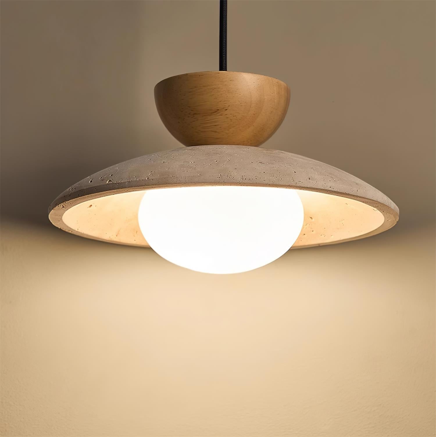 Cleo Hanglampen en Travertin