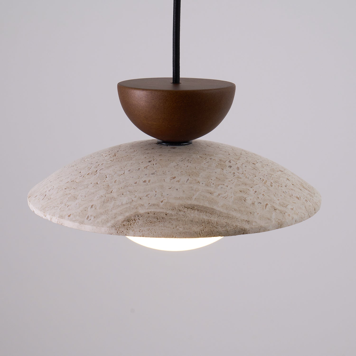 Travertine Koepel Hanglamp