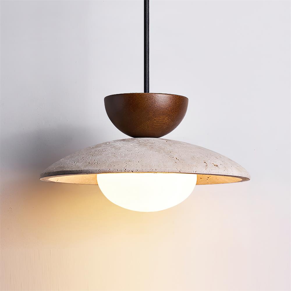 Cleo Hanglampen en Travertin