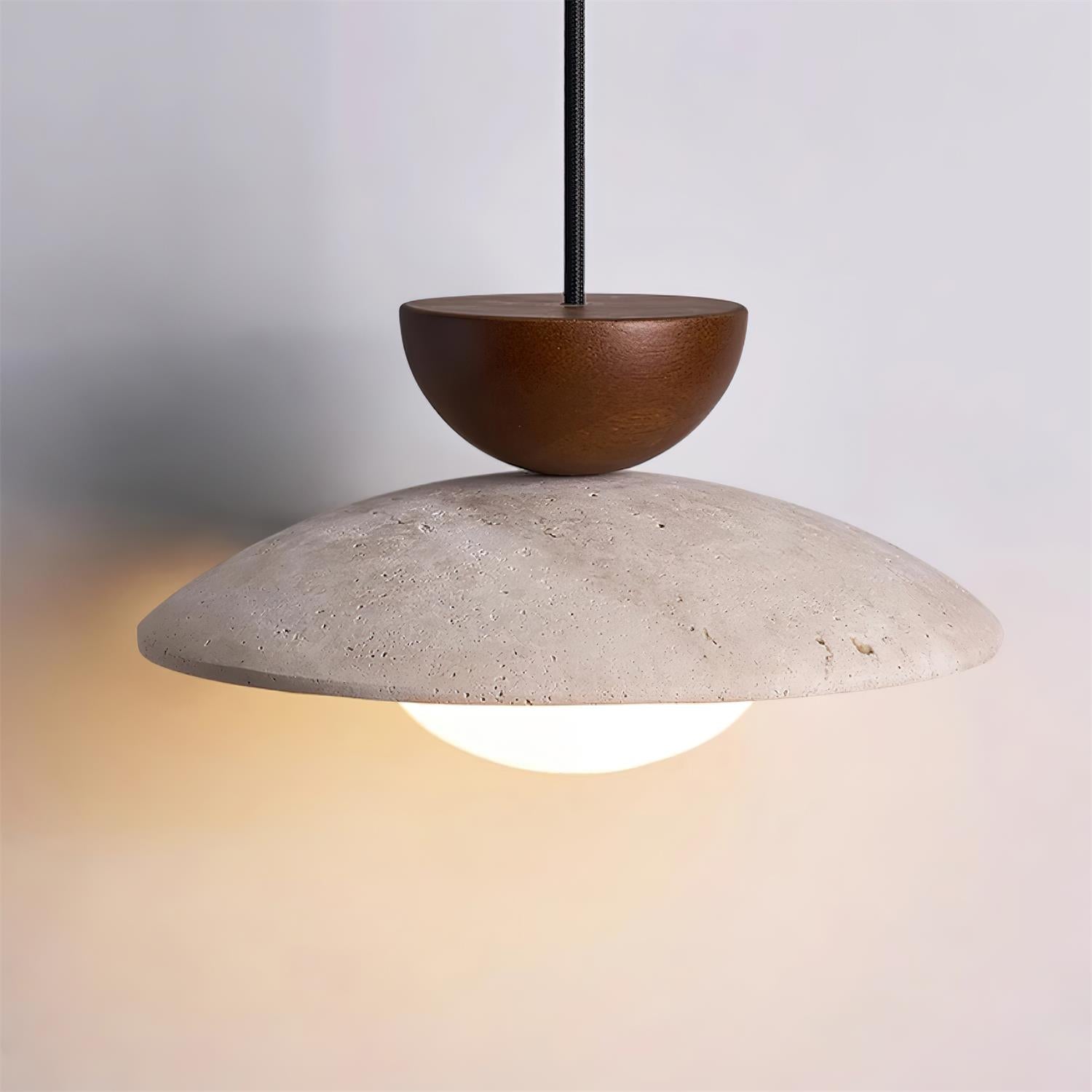 Cleo Hanglampen en Travertin
