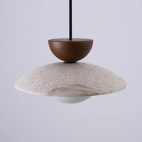 Cleo Hanglampen en Travertin