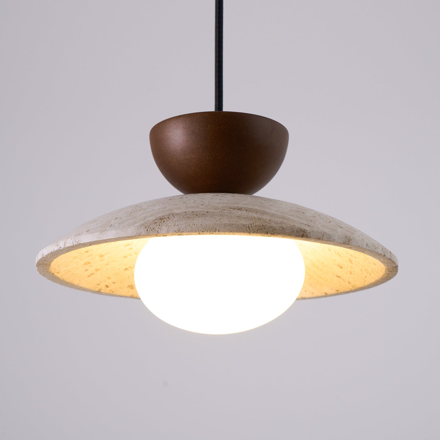 Travertine Koepel Hanglamp