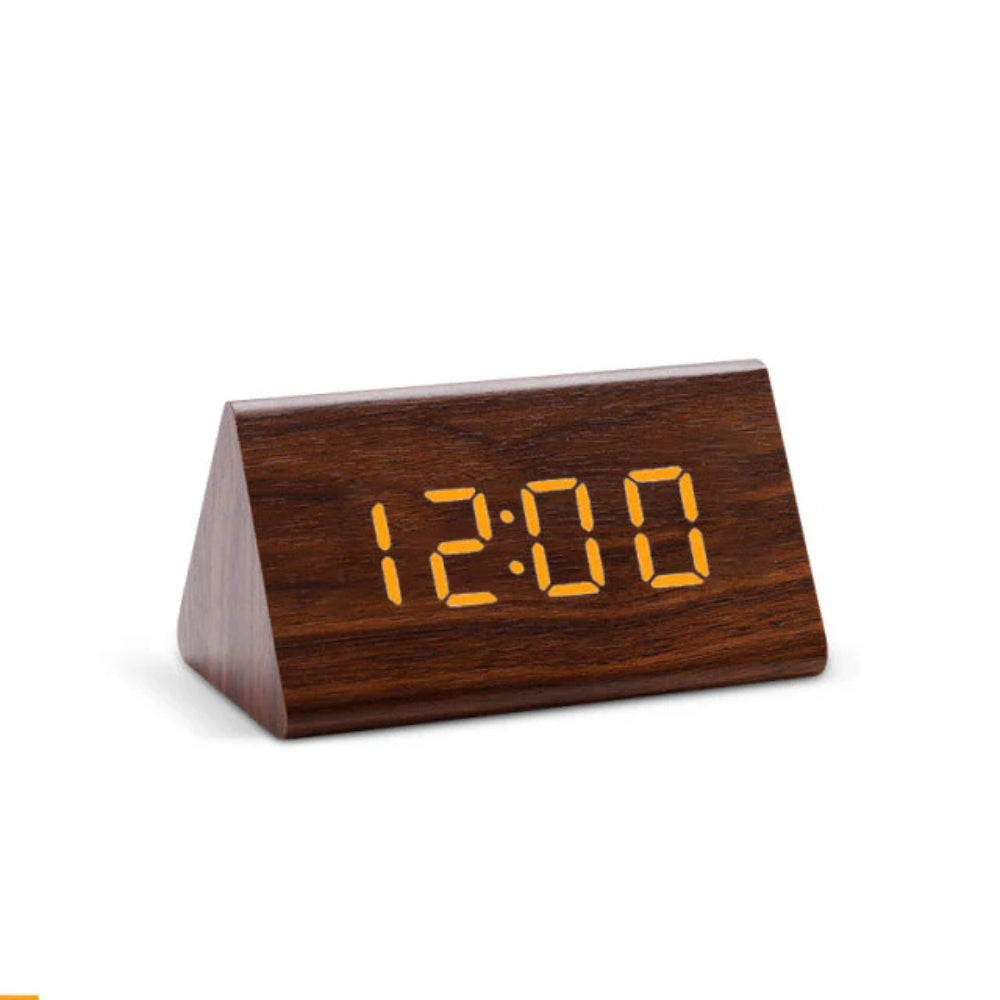Elora Houten LED Alarmklok Digitale Weergave