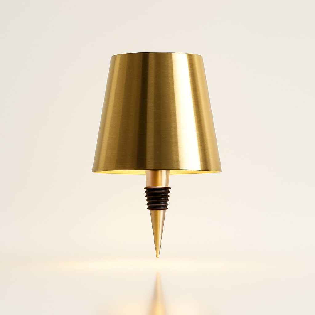Tafellamp | Flessenlampen Opzetstuk | Draadloos dimbaar | LumiFles
