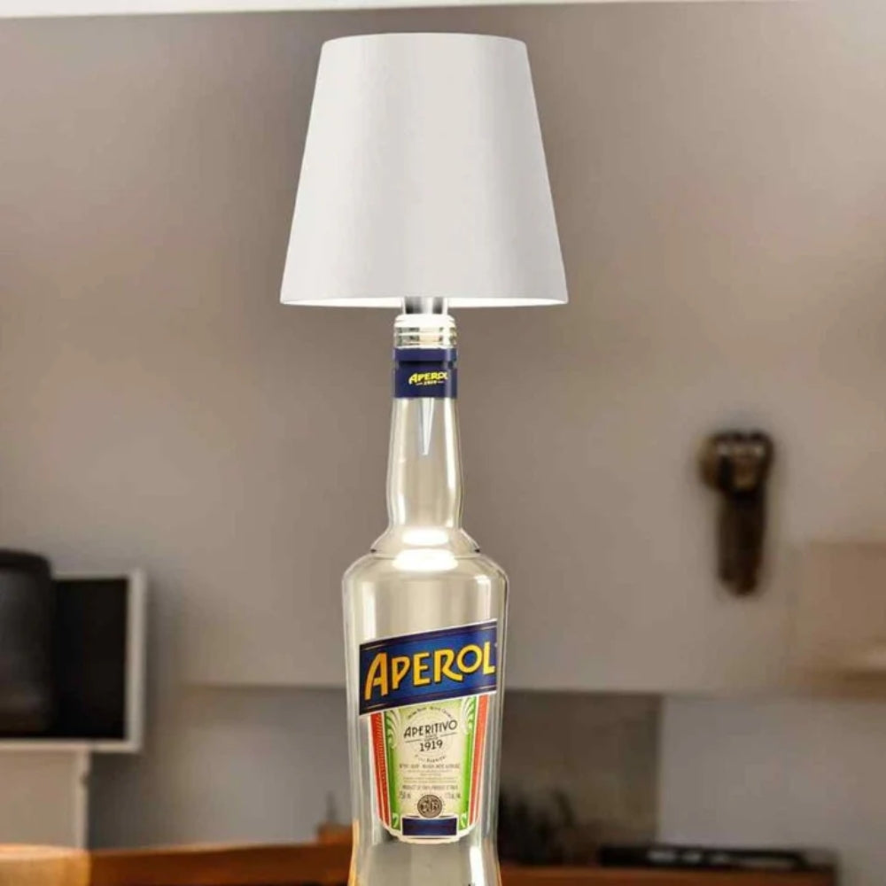 Tafellamp | Flessenlampen Opzetstuk | Draadloos dimbaar | LumiFles