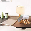 TechnoWood Robot Bureaulamp | Creatief houten leeslampje voor thuis & op kantoor