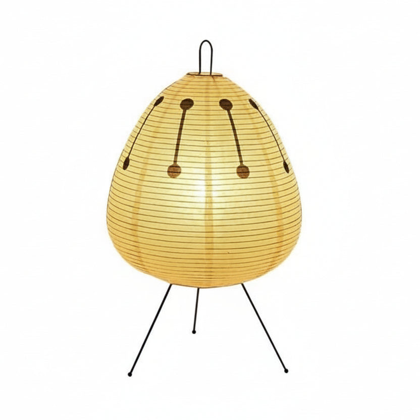 LUMIRICE – Elegante Tischlampe aus Reispapier im japanischen Design