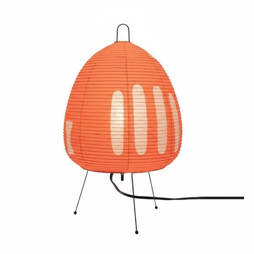 LUMIRICE – Elegante Tischlampe aus Reispapier im japanischen Design