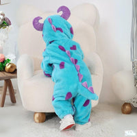 Peuter Jumpsuit Dierenthema Zachte Katoen Hypoallergene Fleece