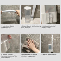 Wegwerp Toiletborstel | Antibacterieel | Hygiënische Sponskoppen | CleanClick