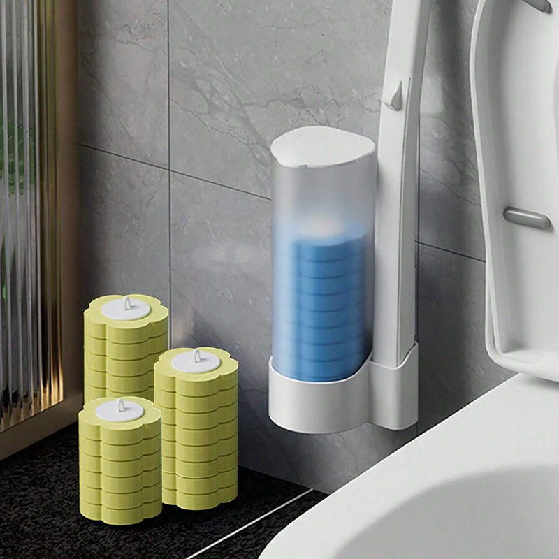 Wegwerp Toiletborstel | Antibacterieel | Hygiënische Sponskoppen | CleanClick