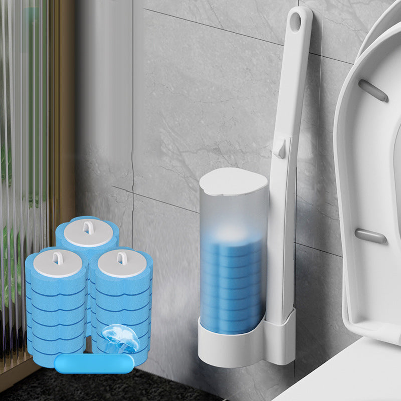 Wegwerp Toiletborstel | Antibacterieel | Hygiënische Sponskoppen | CleanClick
