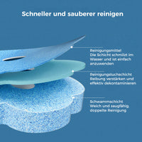 Wegwerp Toiletborstel | Antibacterieel | Hygiënische Sponskoppen | CleanClick