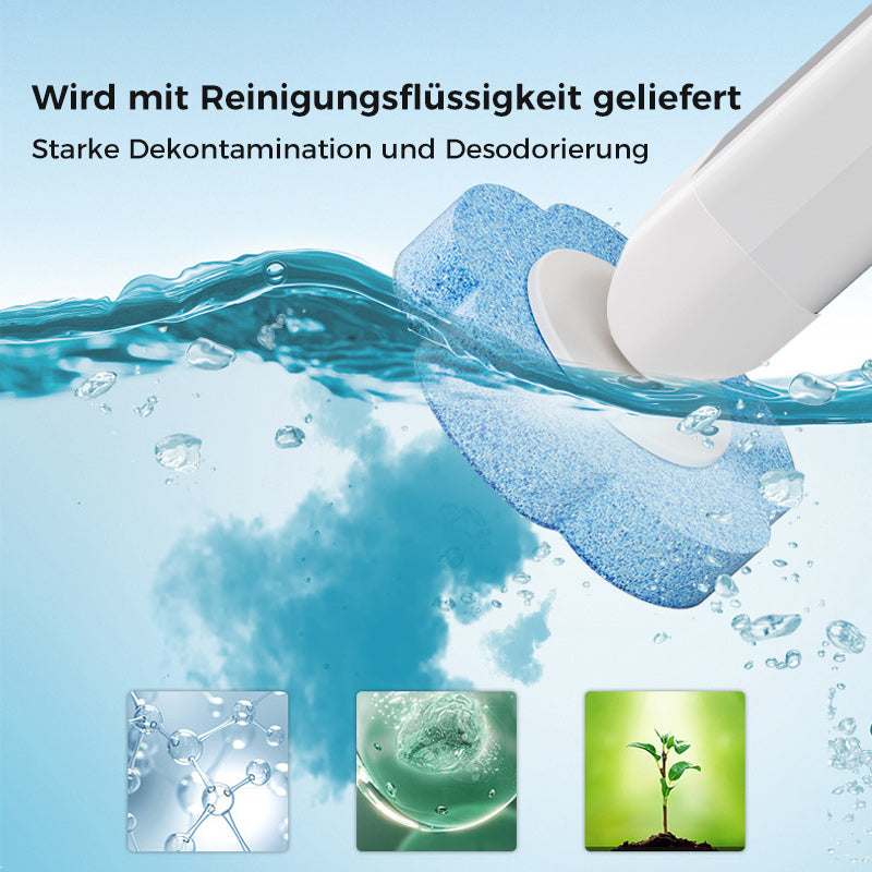 Wegwerp Toiletborstel | Antibacterieel | Hygiënische Sponskoppen | CleanClick