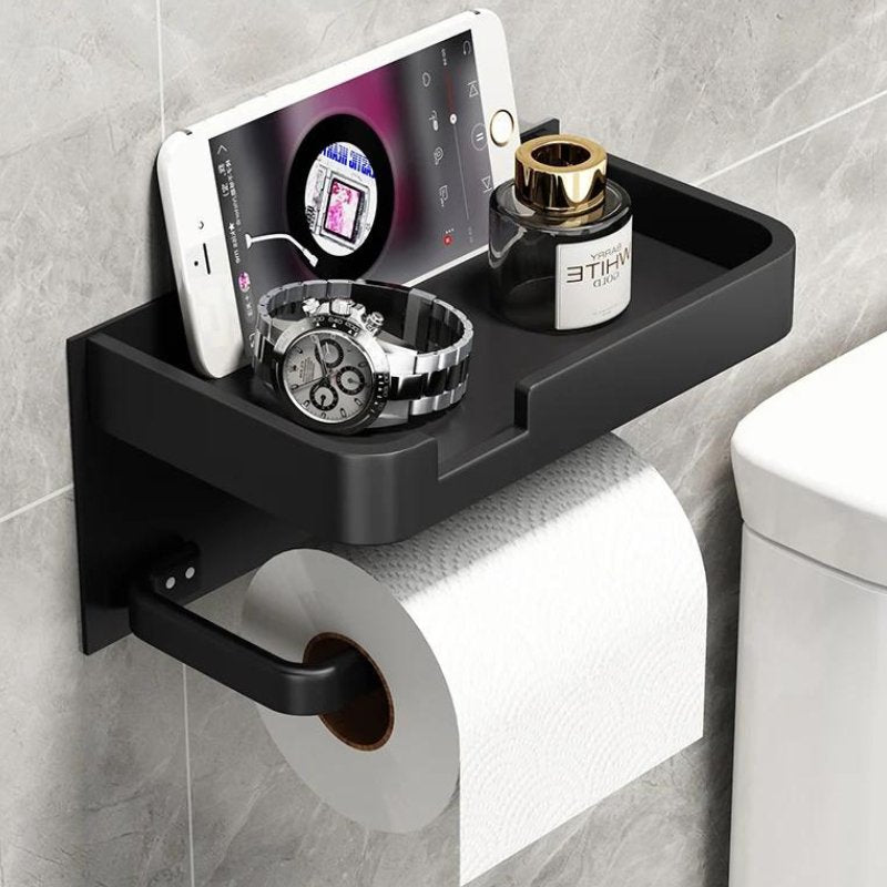 Toiletpapierhouder | Wandmontage | Metalen houder | BathLine
