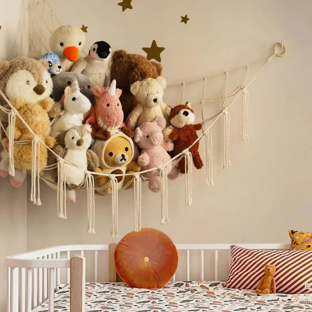 Kinderen Hangmat voor Speelgoed en Knuffels - Perfect voor Hoekopslag