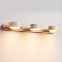 Tuelo Wandlamp Binnen in Neutraal Travertin
