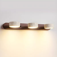 Voloreth Minimalistische Wandlamp in Travertin