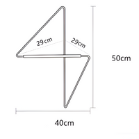 Triad Kapstok - Geometrische Multifunctionele Kapstok van Metaal