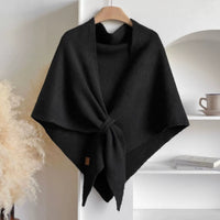 Driehoekige Zachte Poncho Sjaal Cape