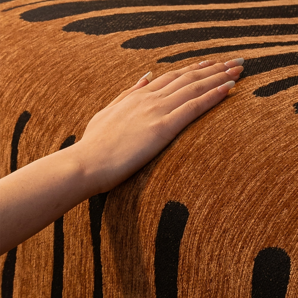 Tribal Geometrische Chenille Sofa Cover