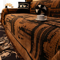 Tribal Geometrische Chenille Sofa Cover