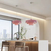 Hind Drievoudige Laag Schijf Macaron Hanglamp
