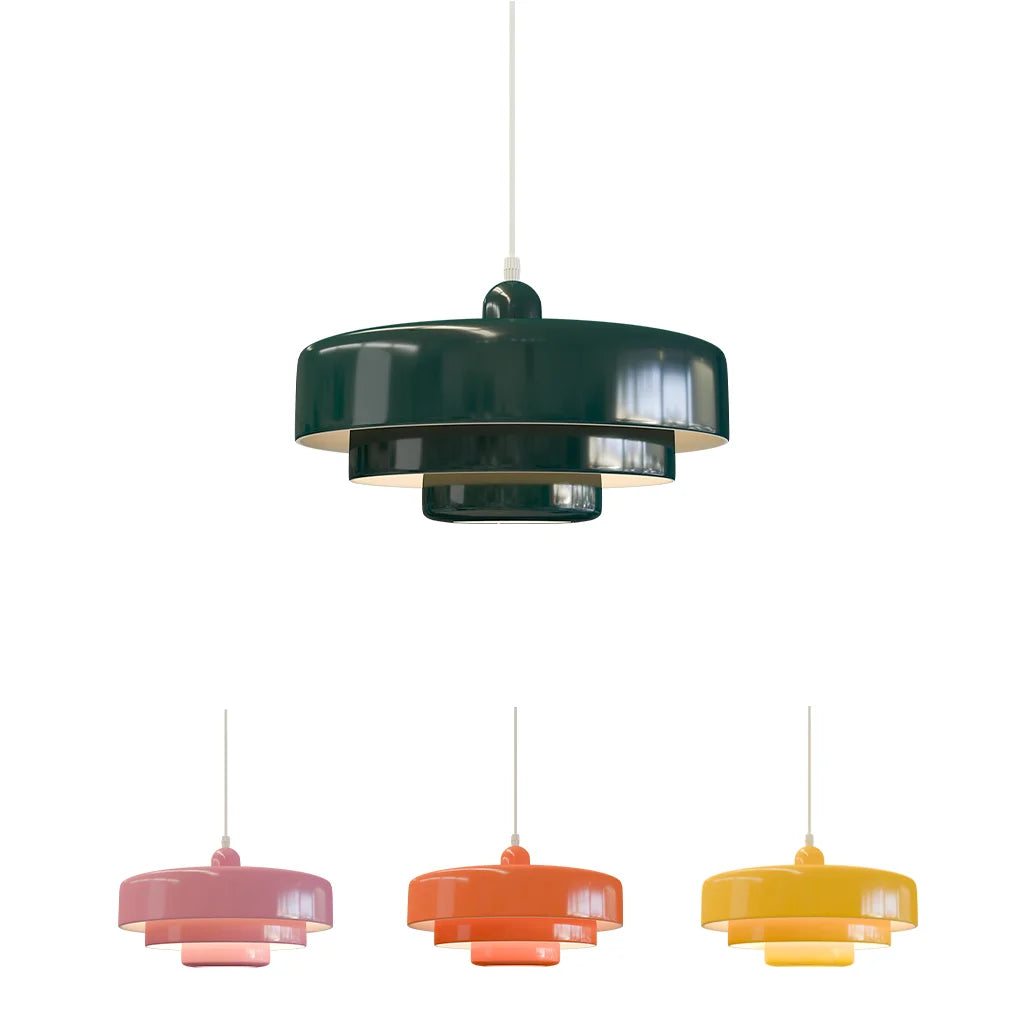 Hind Drievoudige Laag Schijf Macaron Hanglamp