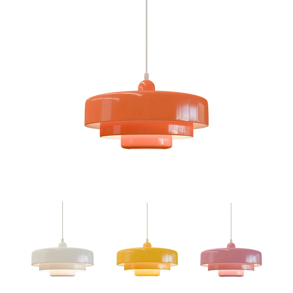 Hind Drievoudige Laag Schijf Macaron Hanglamp