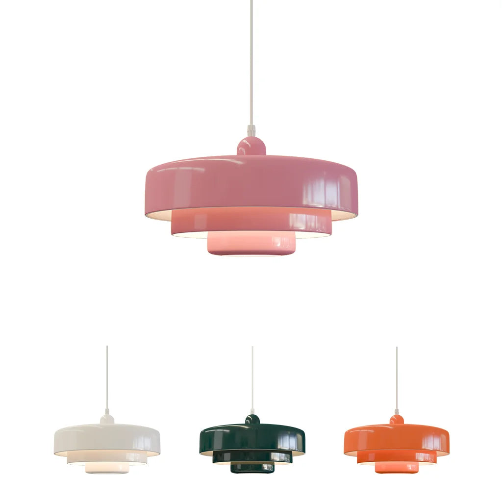 Hind Drievoudige Laag Schijf Macaron Hanglamp