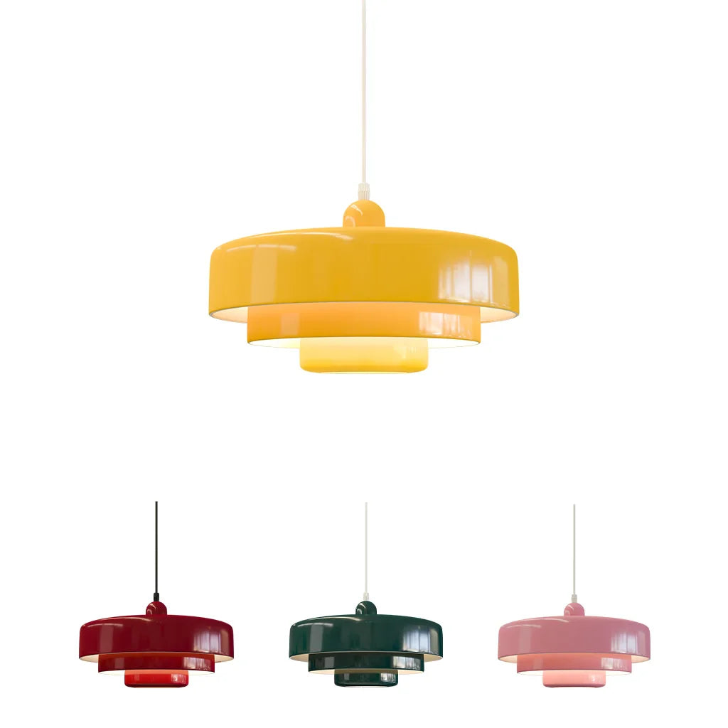 Hind Drievoudige Laag Schijf Macaron Hanglamp