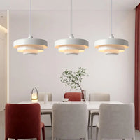 Hind Drievoudige Laag Schijf Macaron Hanglamp