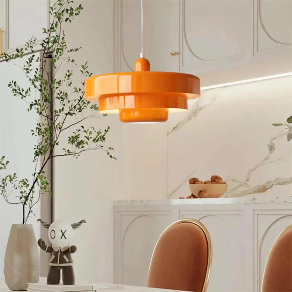 Hind Drievoudige Laag Schijf Macaron Hanglamp