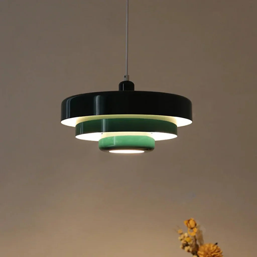 Hind Drievoudige Laag Schijf Macaron Hanglamp