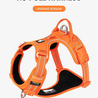 AstraPaw Nylon Harnas Voor Honden Met Reflecterende Bandjes, No-Pull, Voor Alle Maten