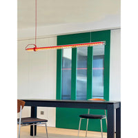 Cata Moderne Minimalisme Lineair LED Glas Licht Hanglamp