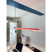 Cata Moderne Minimalisme Lineair LED Glas Licht Hanglamp
