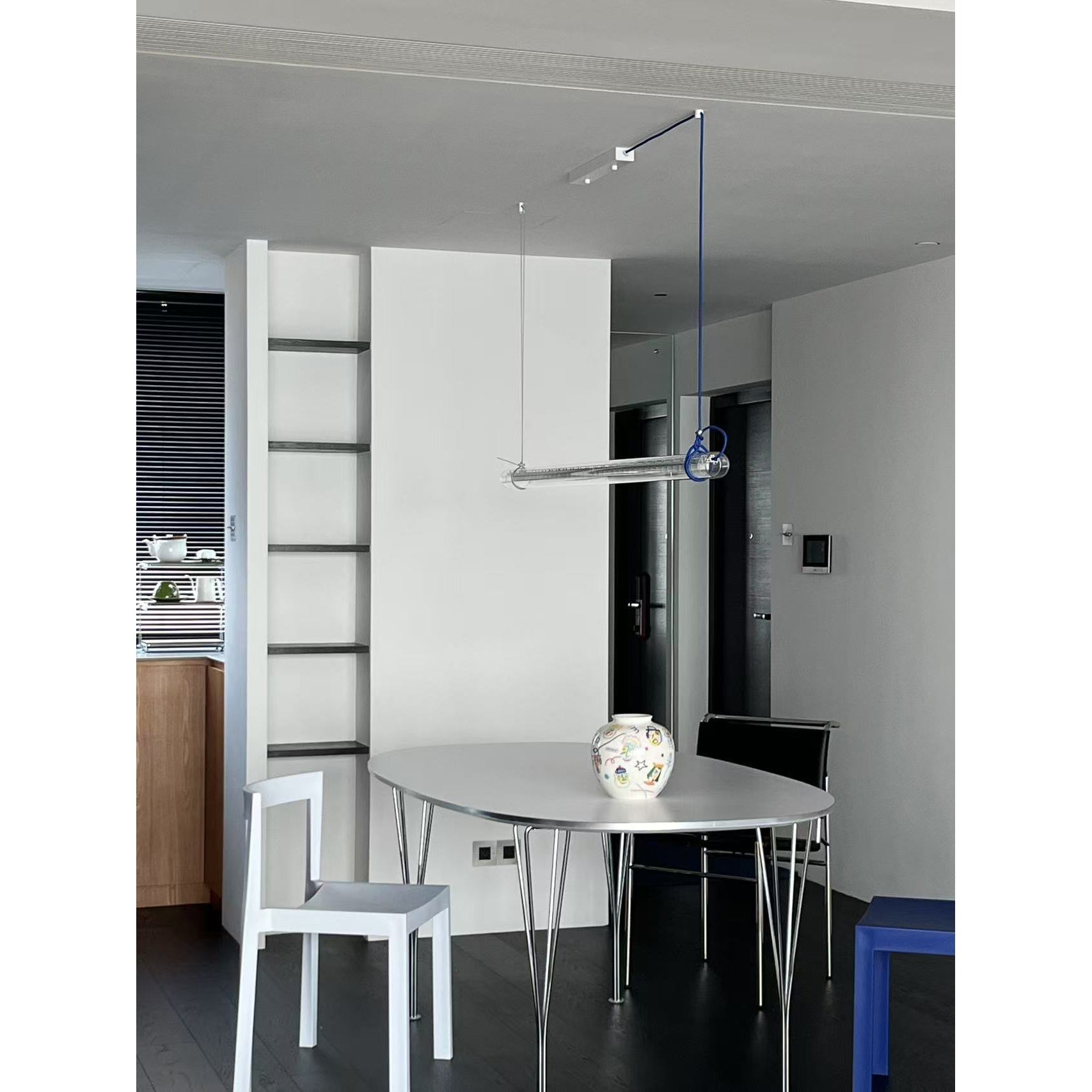Cata Moderne Minimalisme Lineair LED Glas Licht Hanglamp