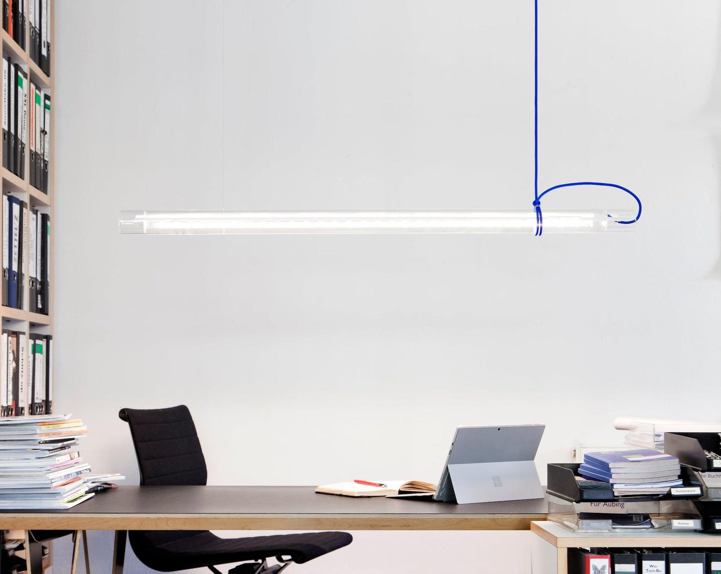 Cata Moderne Minimalisme Lineair LED Glas Licht Hanglamp