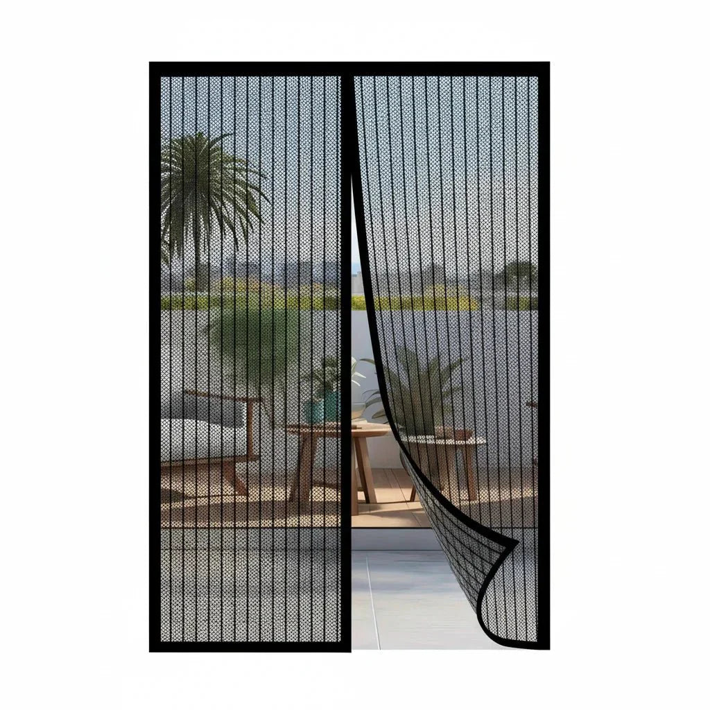 Deurgaas | Magnetisch Deur-Insectennet Gordijn | Automatische Magnetische Sluiting | BugBarrier