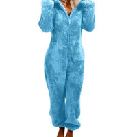 Fleece jumpsuit dames