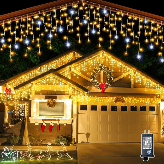 TwilaGlow | Warme Witte Buiten Fairy String Lights voor Een Gezellige Avond Sfeer